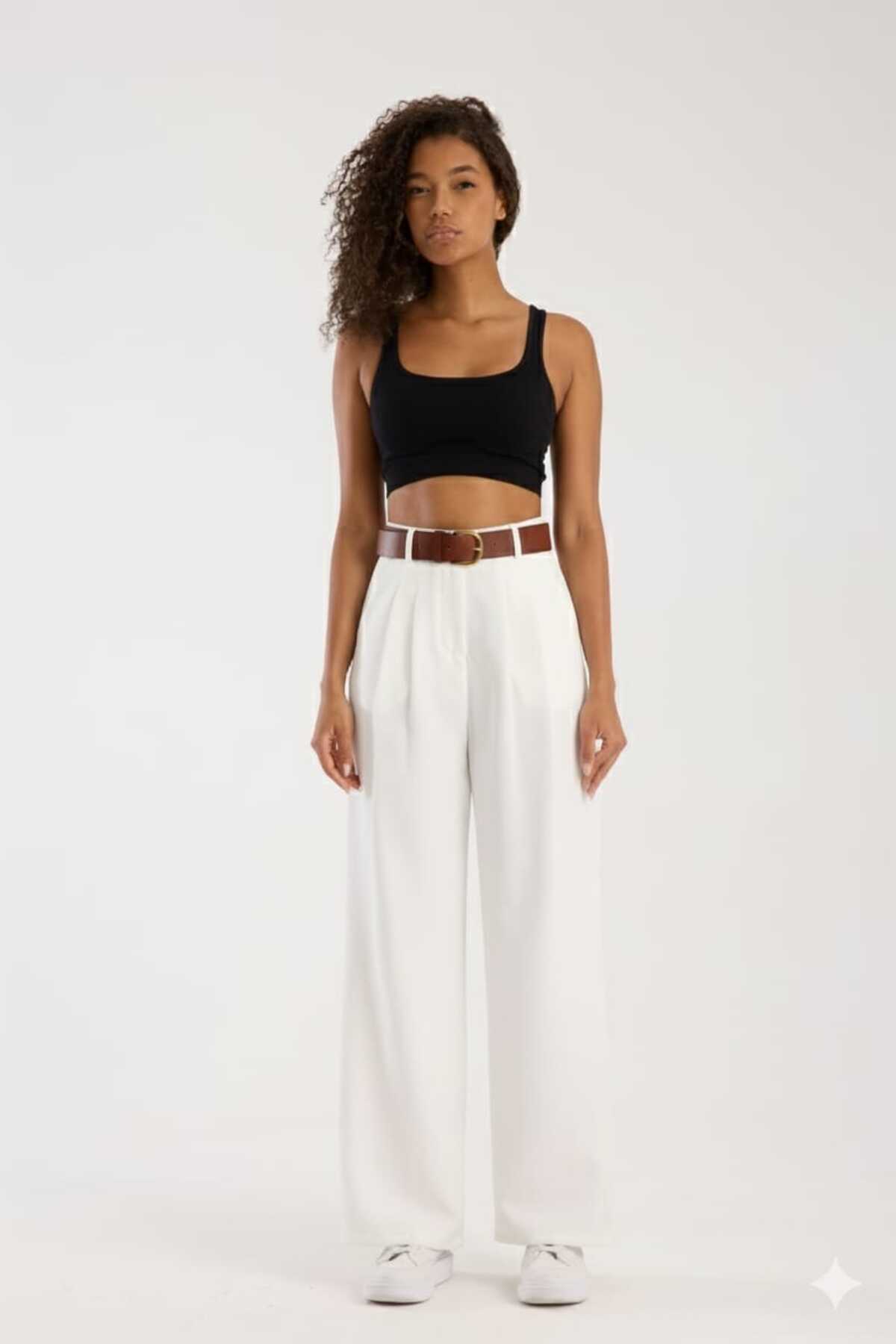 LAVA FASHION  Bu yüksek belli pantolonlar başarılı kadınlar için tasarlanmıştır. - Görsel 3