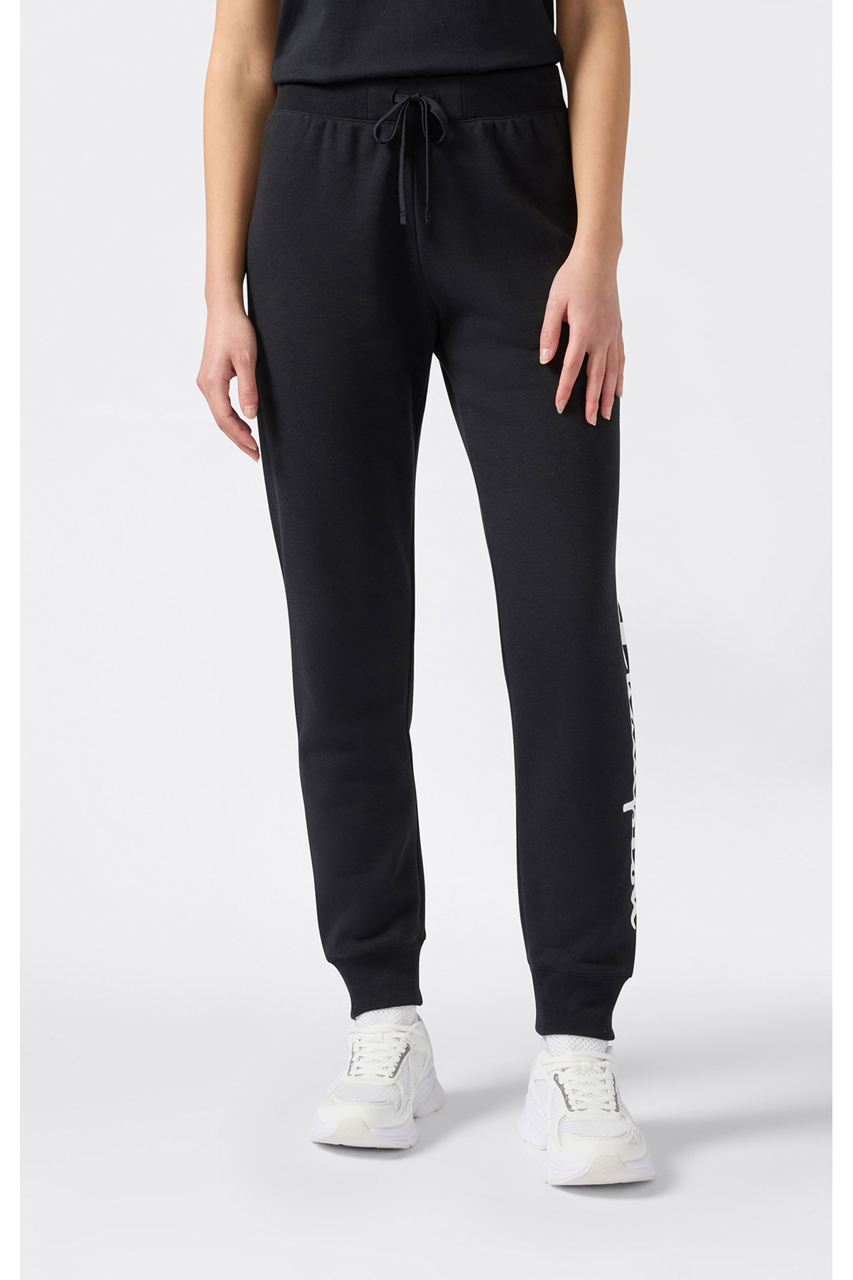 Champion Script Shop Rib Cuff Pants Siyah Kadın Eşofman Altı - 118429-KK001 görsel 2