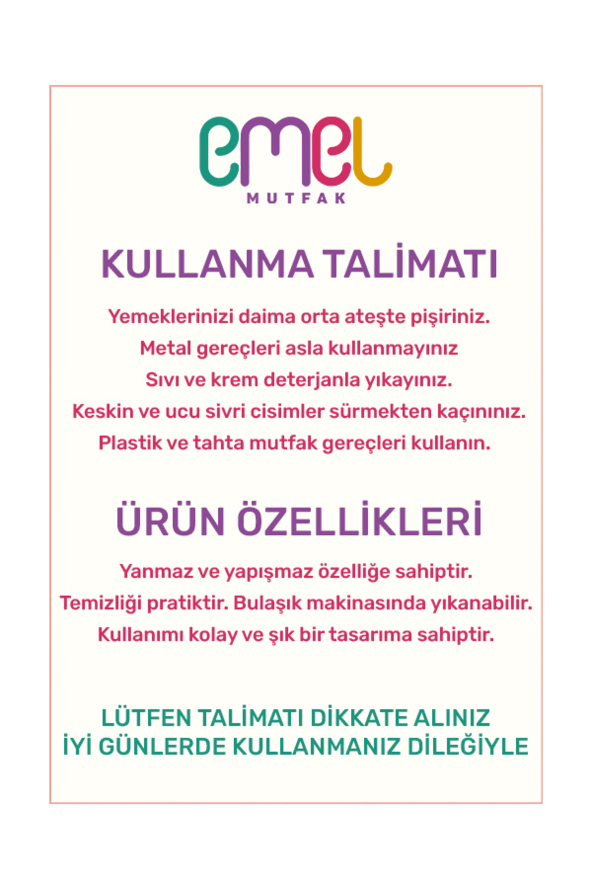 Emel Cooking Goods 14 cm Klasik Ek Gıda Mama Tavası fotoğrafı 3 (önizleme)
