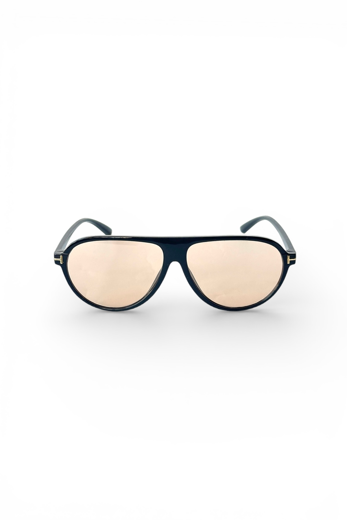 REN EYEWEAR Sepia Air Unisex Siyah Çerçeve Nude camlı Pilot Güneş Gözlüğü | UV400 Koruma görsel 5