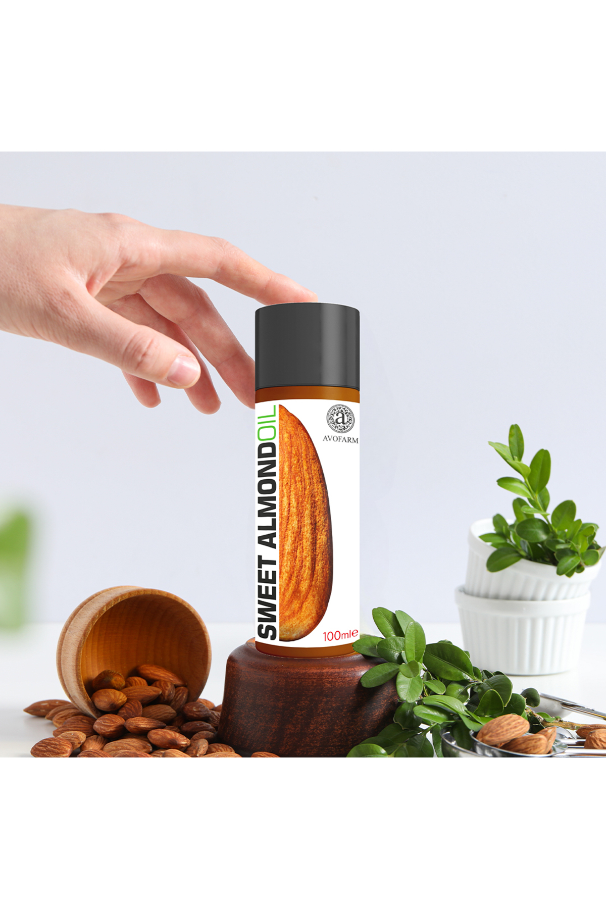 روغن بادام شیرین ۱۰۰٪ (پرس سرد) ۱۰۰ میلی‌لیتر — TBY100 — تصویر 3 از 4