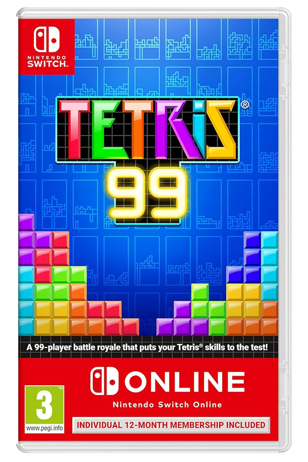 Nintendo Tetris 99 – Switch - Rekabetin Zirvesine Hazır Ol