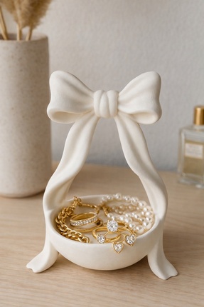 BB Craft Dekoratif Fiyonklu Takı & Aksesuar Standı - (18 cm)