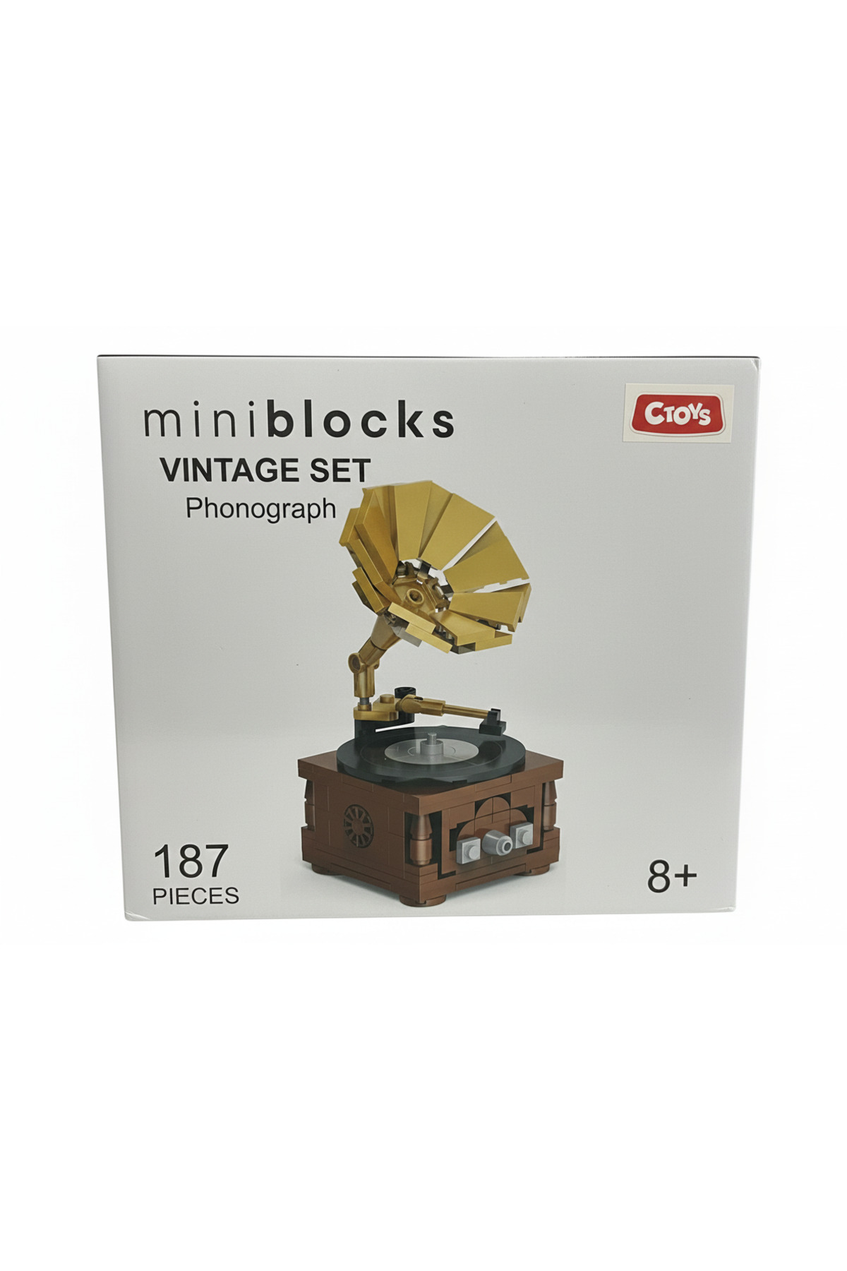 بلوک‌های ساختنی گرامافون Ctoy، ۱۸۷ تکه