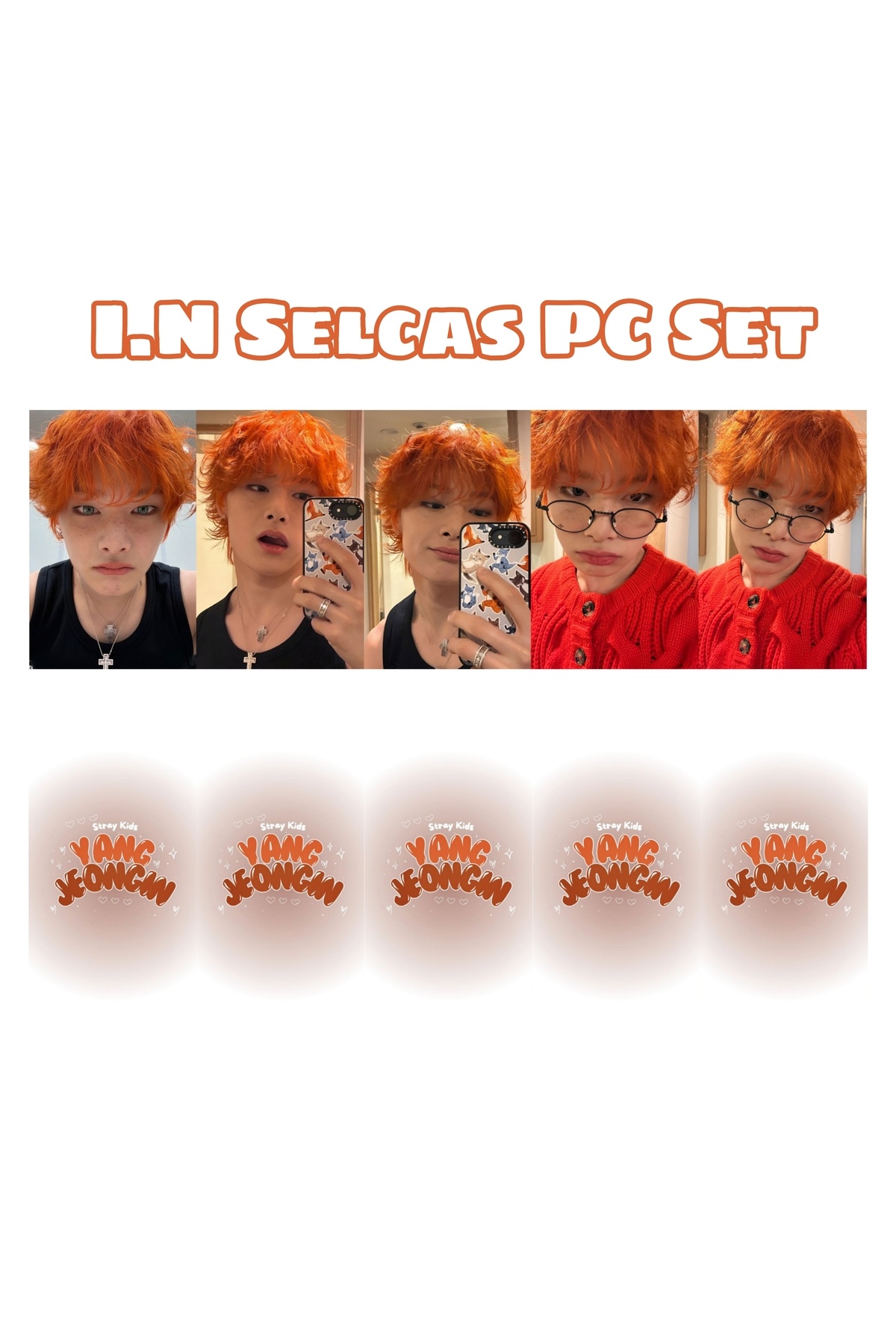 Sntay Stray Kids FOTOKART SETİ YANG JEONGIN ( I.N) SELCAS - Fiyatı