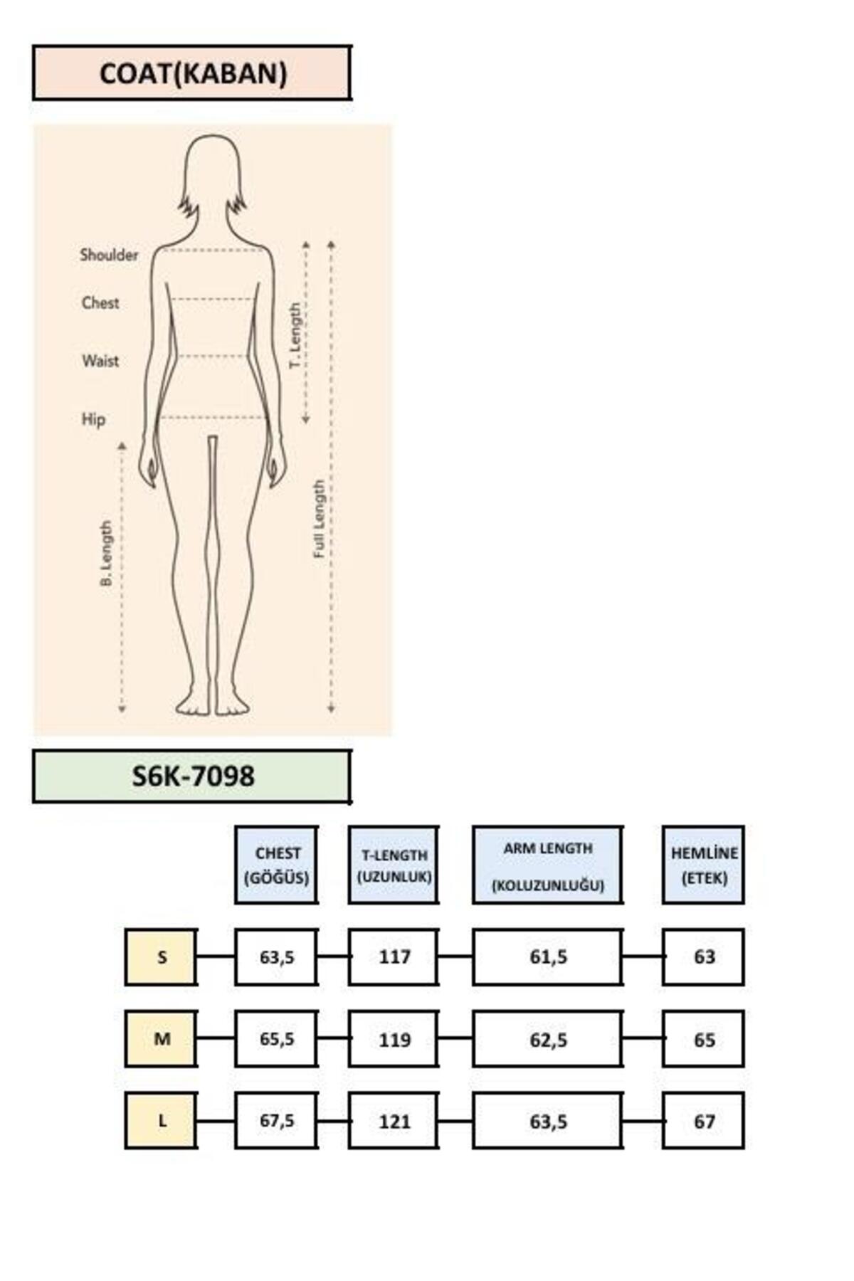 Lijuri  Siyah Dokulu Basic Kuşaklı Kaban 7098 R9-J-K4 - Görsel 7