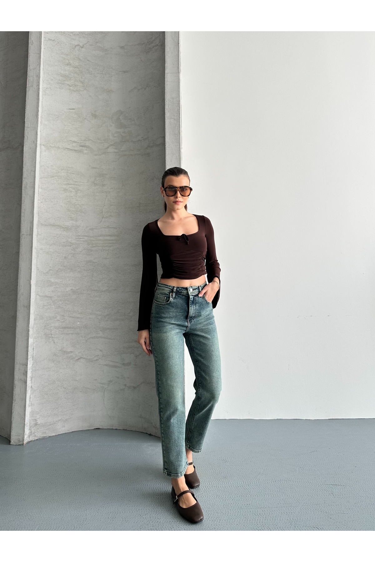 Safari  Original® Kadın Jean Tam Likralı Kot Pantolon - Görsel 5