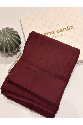 Pierre Cardin Monogram Pamuk Şal