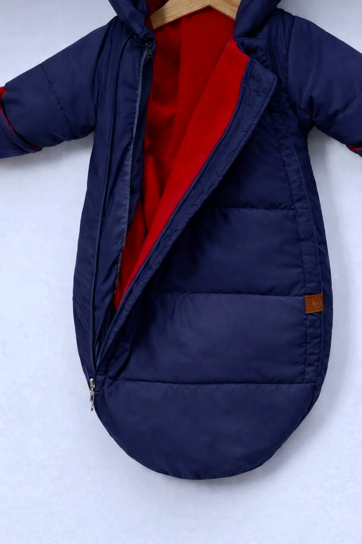 DeKuBaby İçi Polarlı Yeni Doğan Bebek Kundak - Tulum fotoğrafı 2 (önizleme)