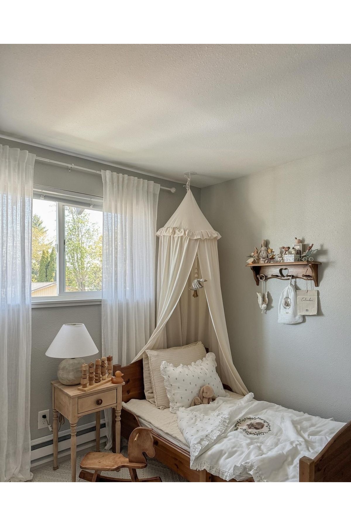 Hubb Müslin pamuk Cibinlik/ beşik cibinliği/ oyun çadırı/ okuma köşesi/ canopy fotoğrafı 2 (önizleme)