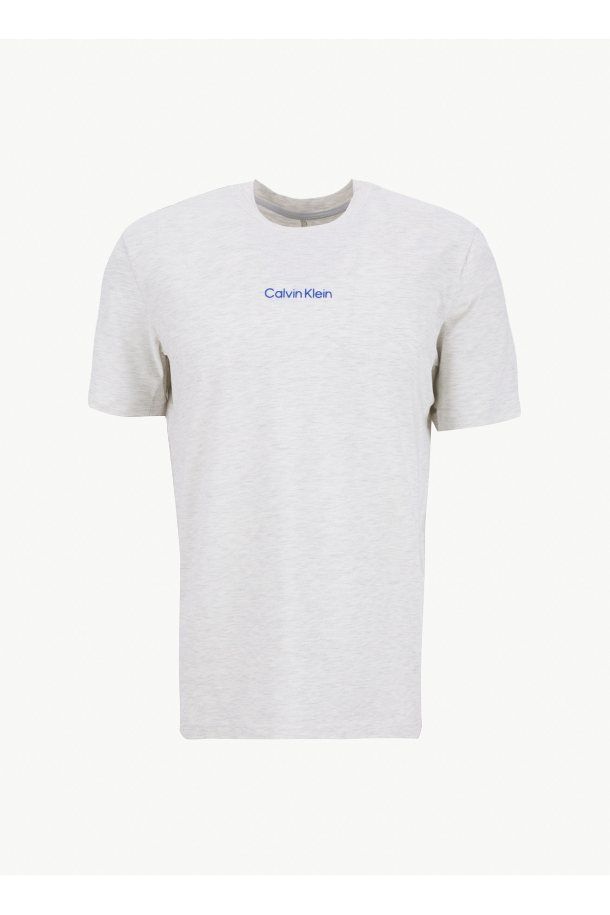 کلوین کلاین تی شرت مردانه جین یقه گرد ساده خاکستری LVGMF5K100P74 LIFESTYLE SS TEE