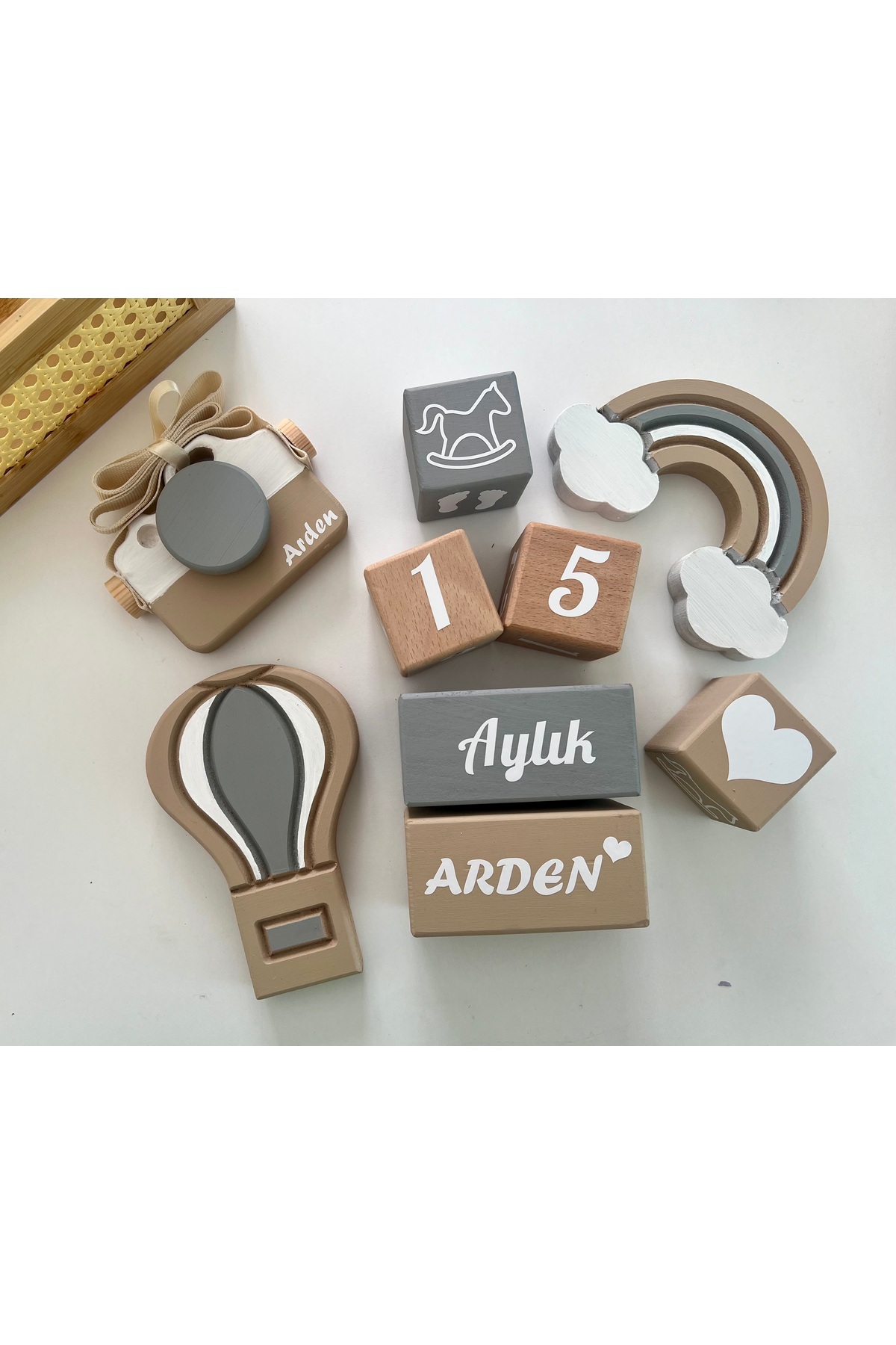 Objeliset bebek odası dekorasyon isimli bebek çekim bebek hediyelik