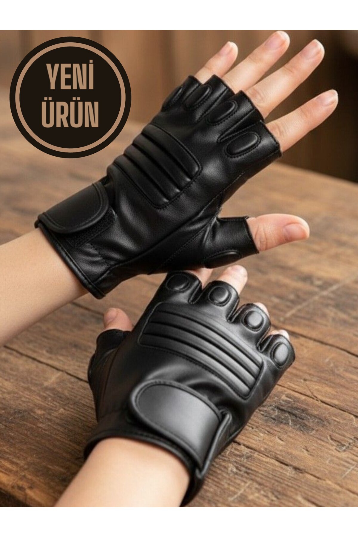 Algitsin O L A  Unisex Suni Deri Eldiven+Standart Beden+Şık tasarım