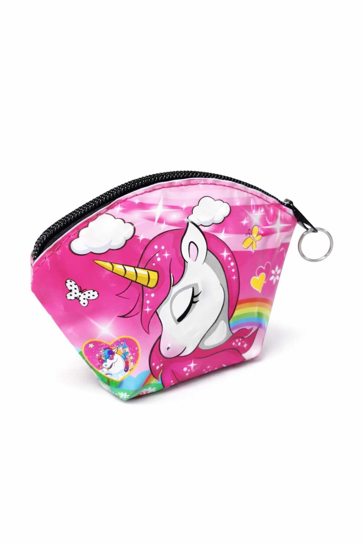 KAYLANIN DÜNYASI Cüzdan– Kız Çocuğu Hediye, Doğum Günü Hediyesi, Fermuarlı Mini El Çantası & Ataçlık fotoğrafı 2 (önizleme)