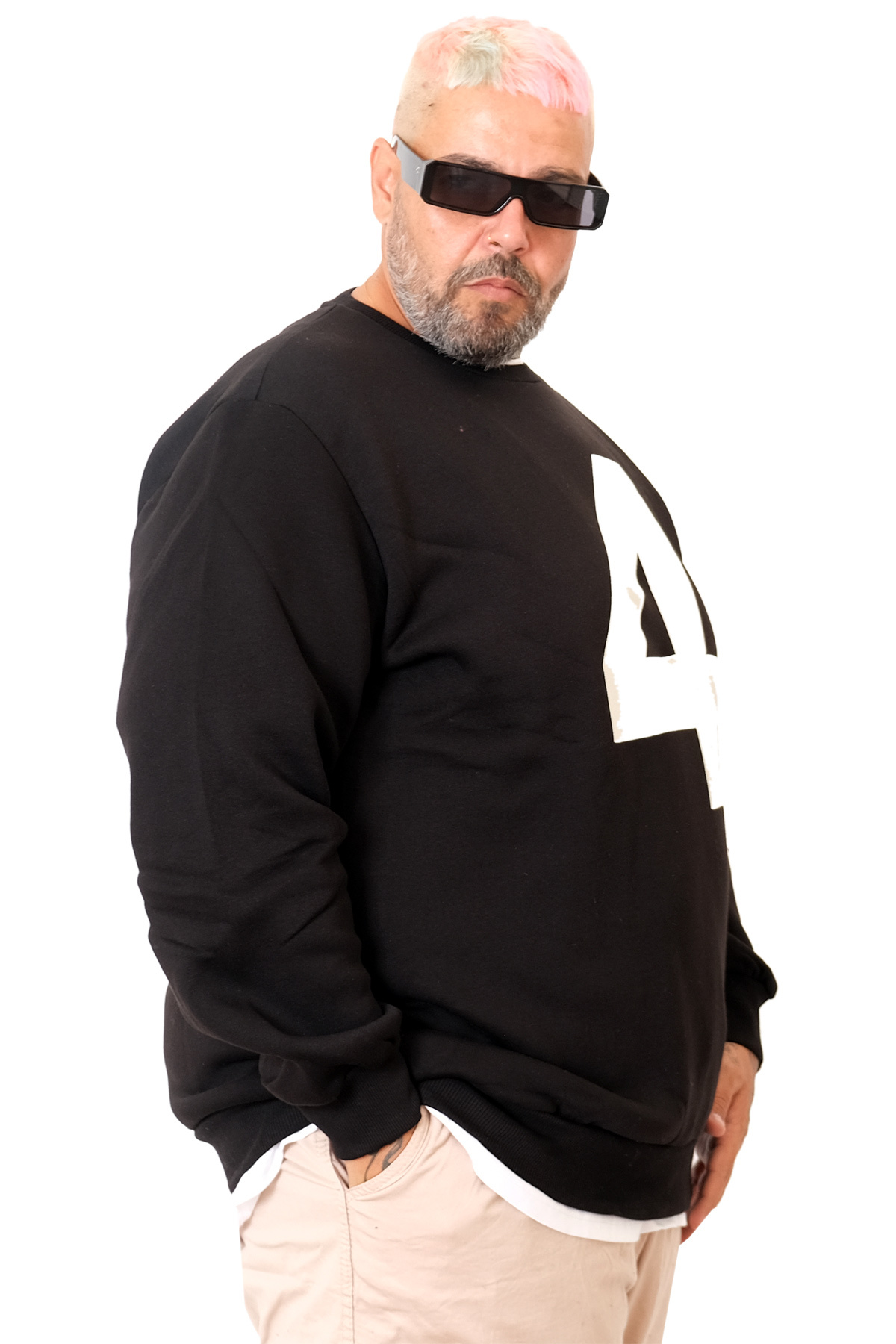 ModeXL Mode XL Battal Beden Bis Yaka Sweat 4 U25809 görsel 4