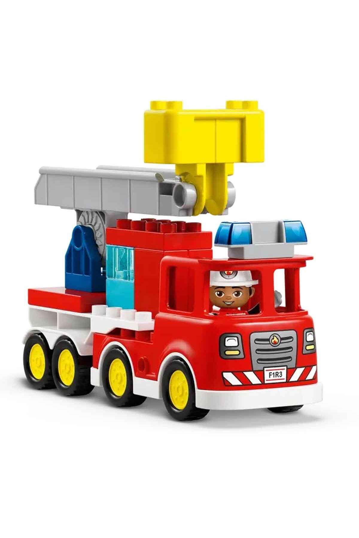 LEGO DUPLO Kasabası Hortumlu İtfaiye Aracı ve İtfaiyeci 10473 fotoğrafı 7 (önizleme)