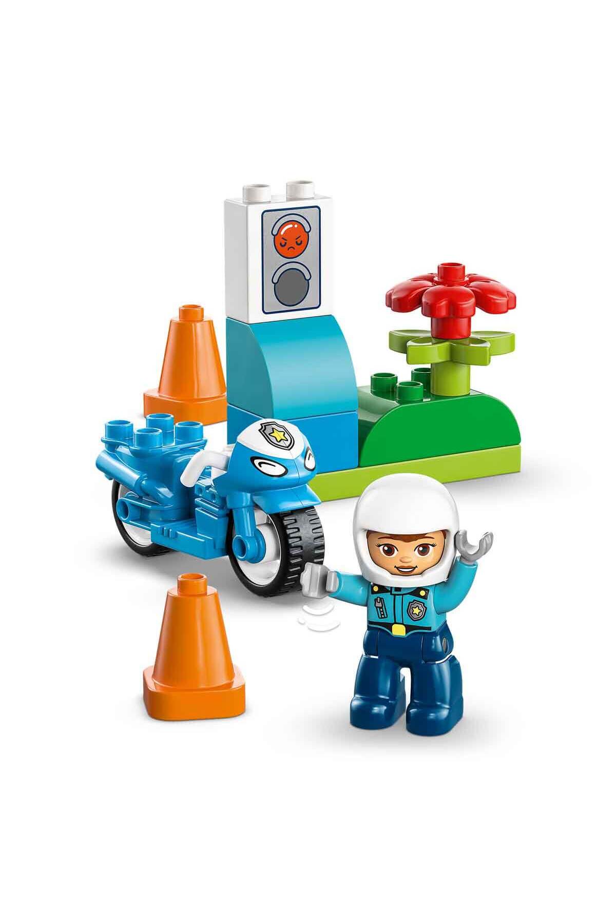LEGO DUPLO Kasabası Mavi Polis Motosikleti 10471 fotoğrafı 5 (önizleme)