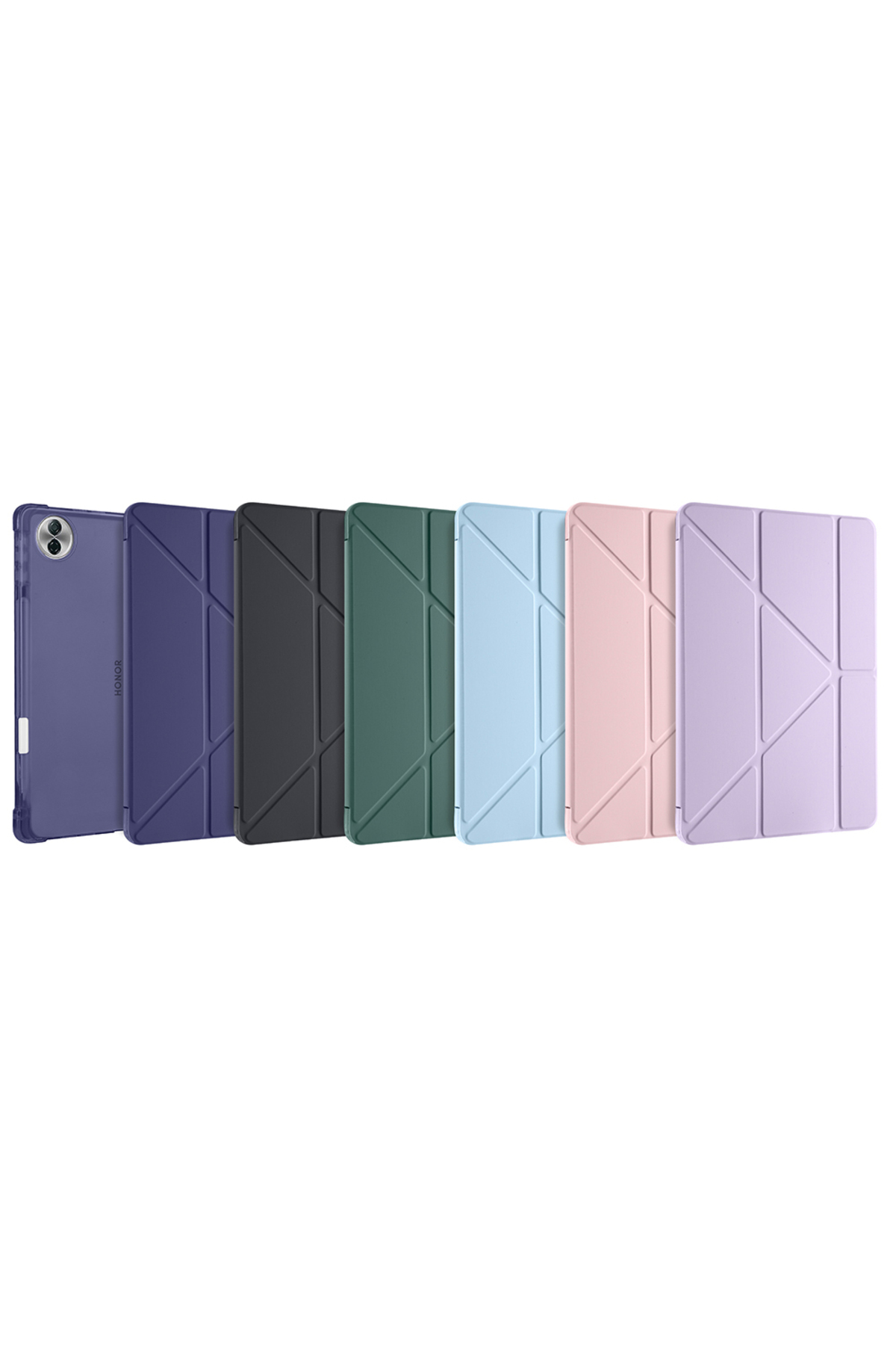 کاور نرم با محفظه قلم سه تاشو مناسب برای Honor Pad 10 / Pad 20 / Pad 20 Pro 12.1 اینچ