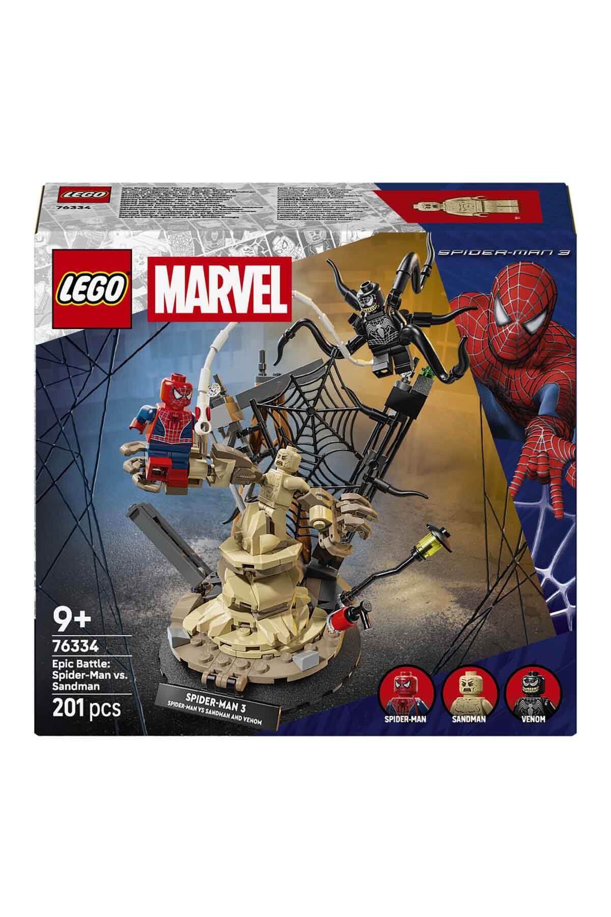 مرد عنکبوتی جنگجوی افسانه‌ای مارول در برابر سندمن ۷۶۳۳۴