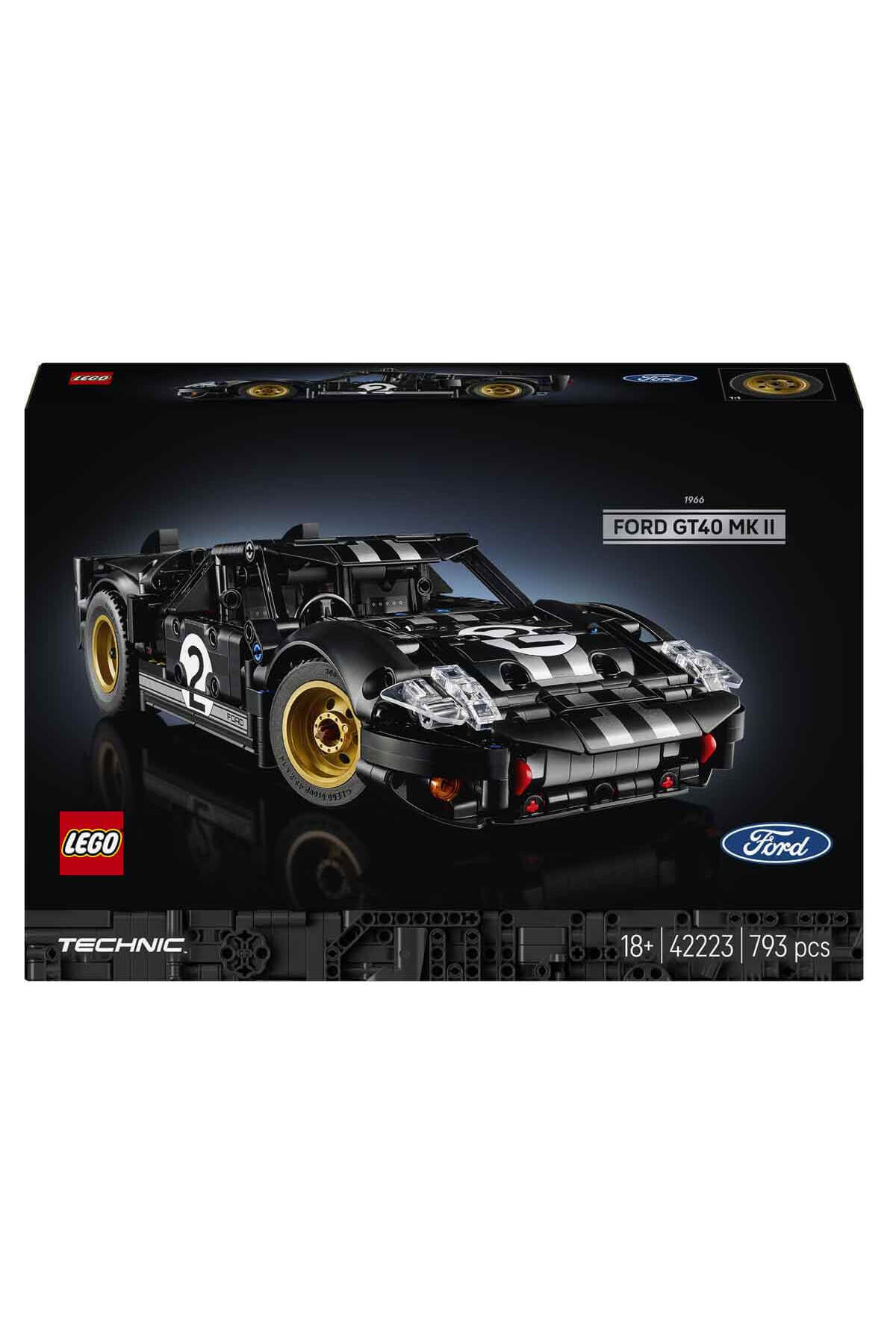 تکنیک خودروی مسابقه‌ای فورد جی‌تی۴۰ ام‌کی‌آی‌آی ۱۹۶۶ شماره ۴۲۲۲۳