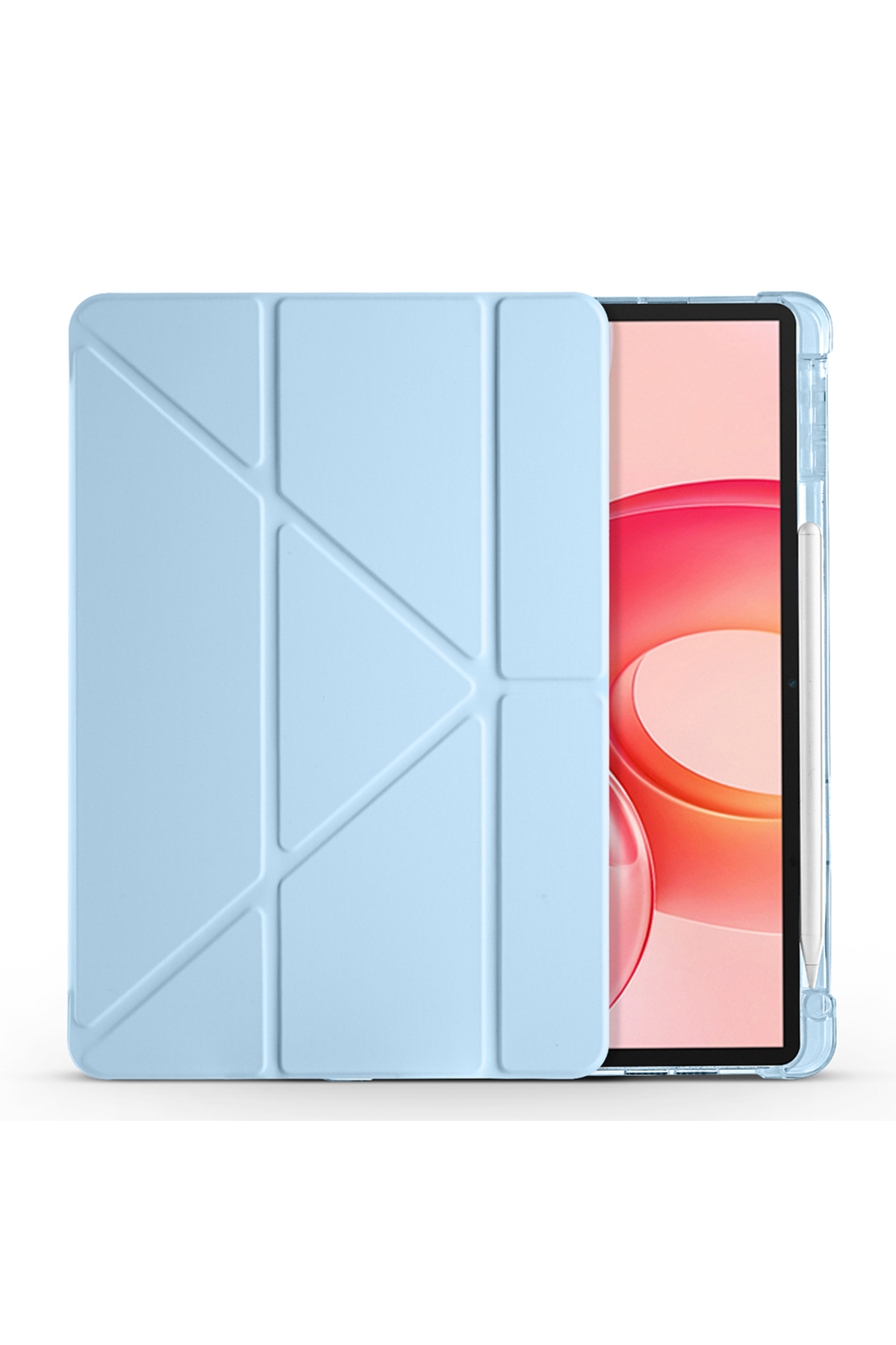 کاور نرم با محفظه قلم سه تاشو مناسب برای Honor Pad 10 / Pad 20 / Pad 20 Pro 12.1 اینچ