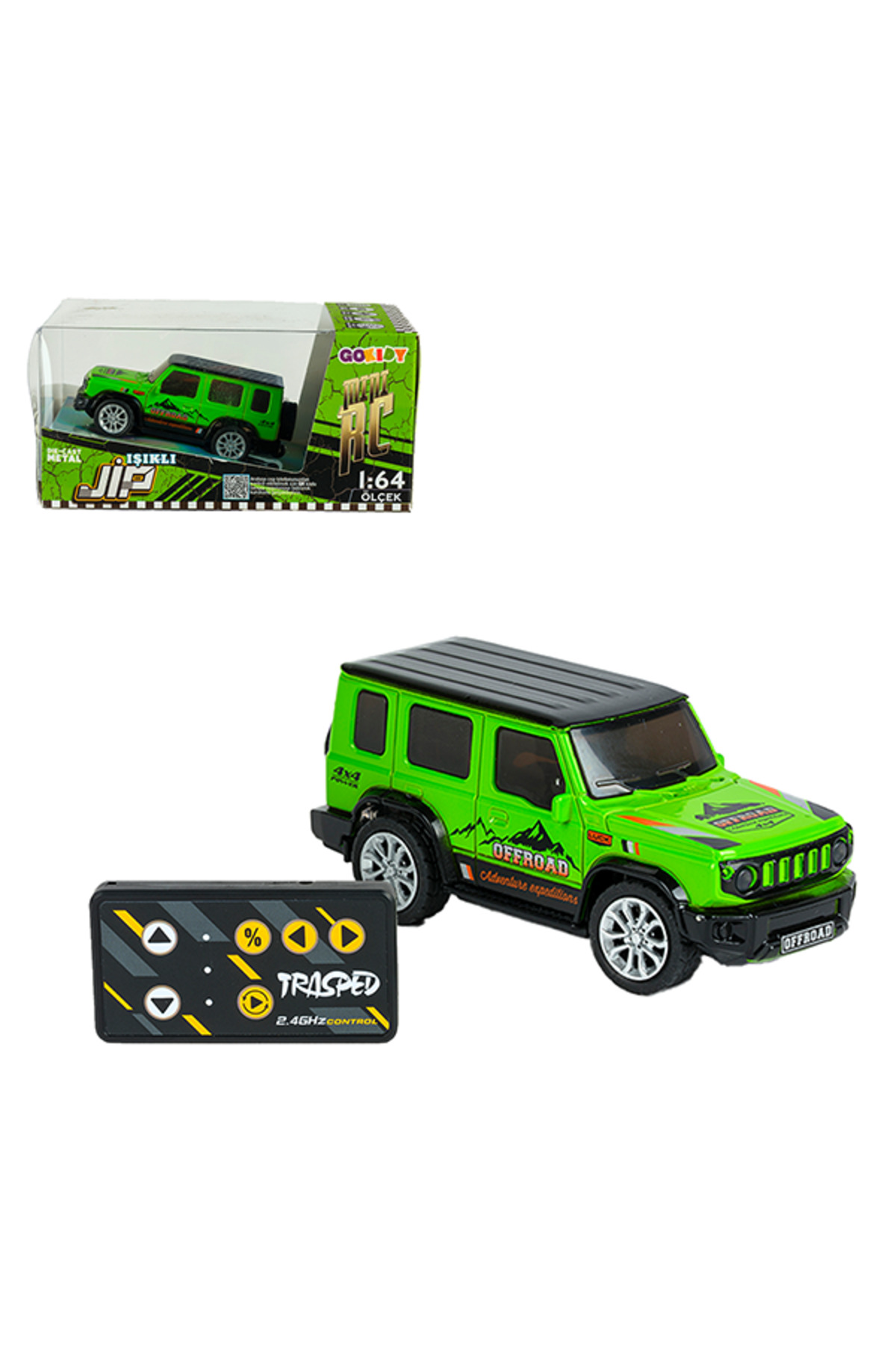 Gokidy Full Fonksiyon Şarj Edilebilir Led Işıklı Metal Mini