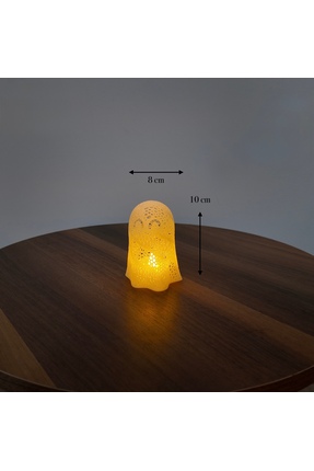 3DcraftTr Işık Perisi Hayalet - Karanlıkta Parlayan (Glow) Ajurlu Minimalist ...