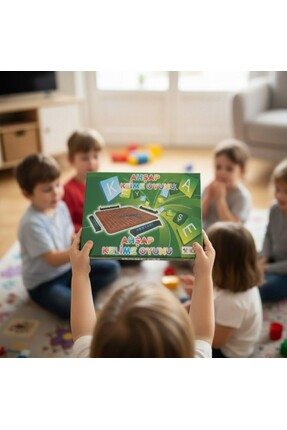 Store Ahşap Kelime Oyunu Takım Oyunu -Strateji, Zeka Kutu oyunu