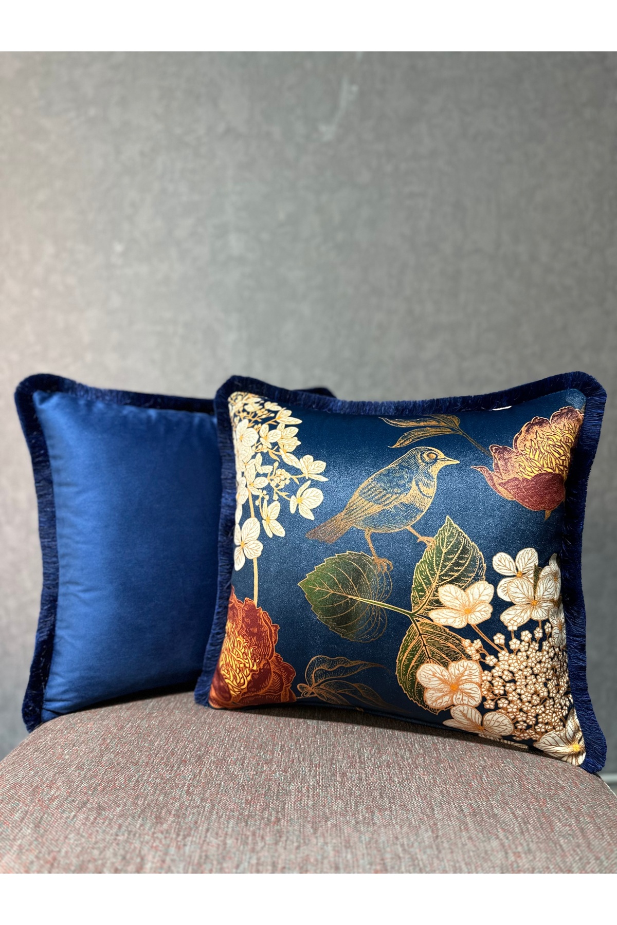 Robin-77199Pair of Combination Pillowcases 43x43