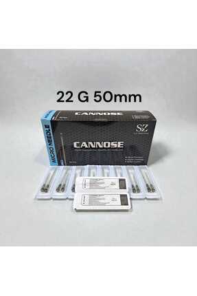 Cannose Dolgu Kanülü 22 G 50mm 50 Adet, Polikarbon Başlık, Yarı Flexible, ÜTS...
