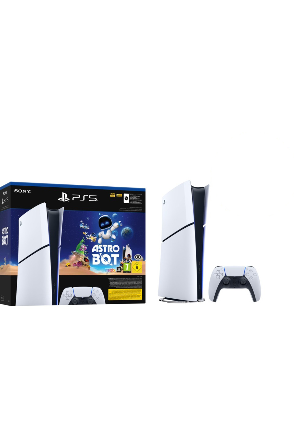 Sony Playstation 5 Slim Digital CFI-2016 –Astro Bot Oyun Hediyeli