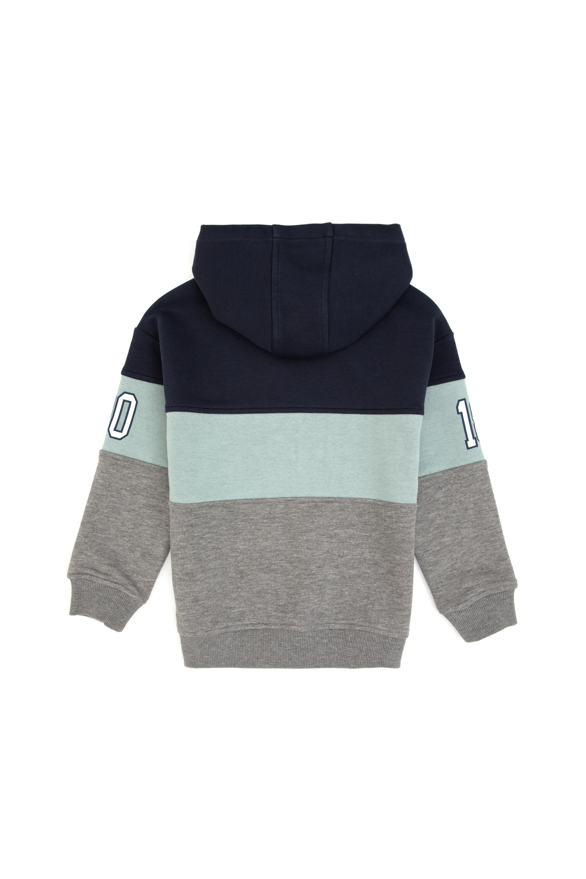 سویشرت کلاهدار طوسی ملانژ پسرانه U.S. Polo Assn. — 3