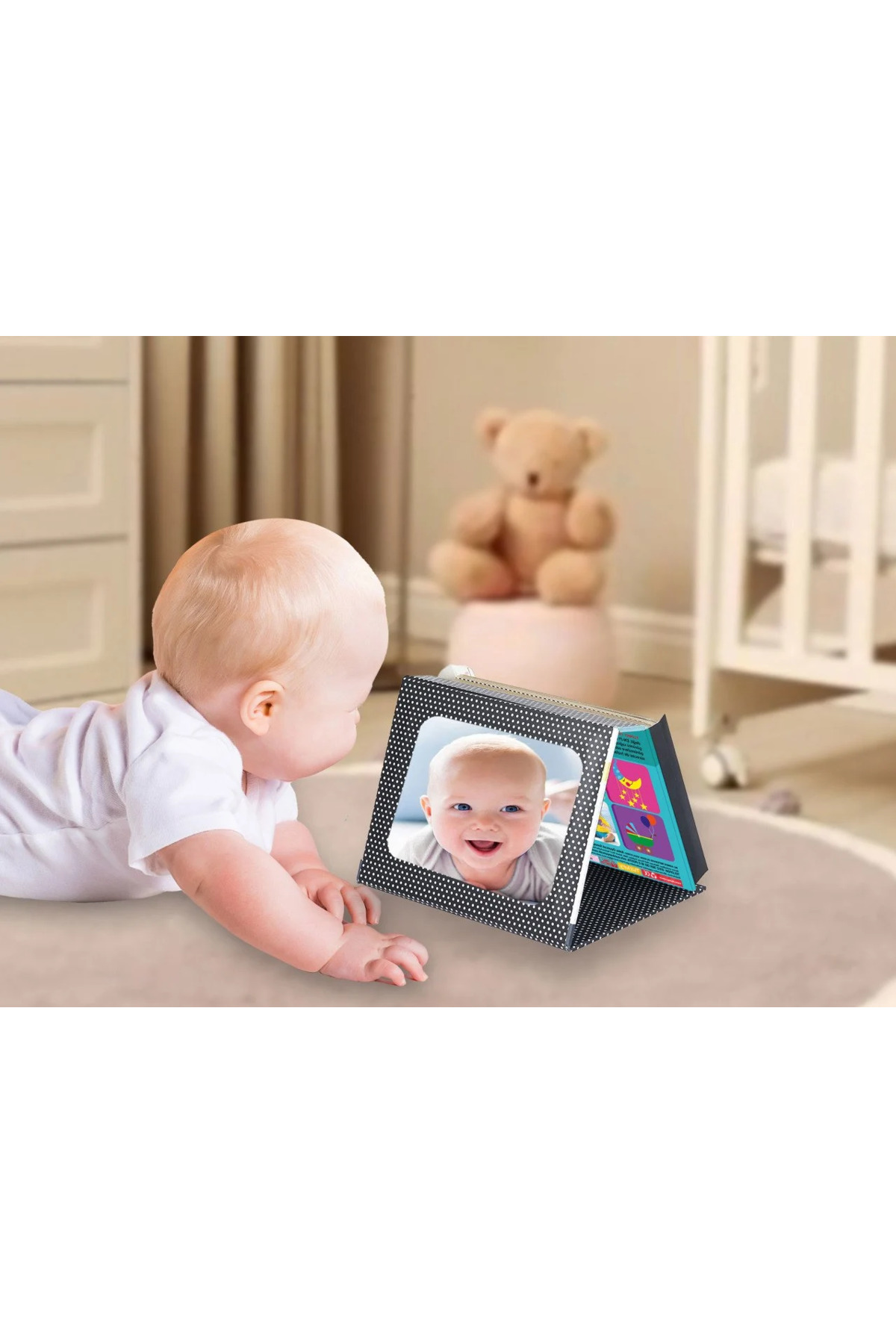 Diytoy Tummy Time ve İlk Zeka Kartları 2'li Eğitici Set fotoğrafı 4 (önizleme)