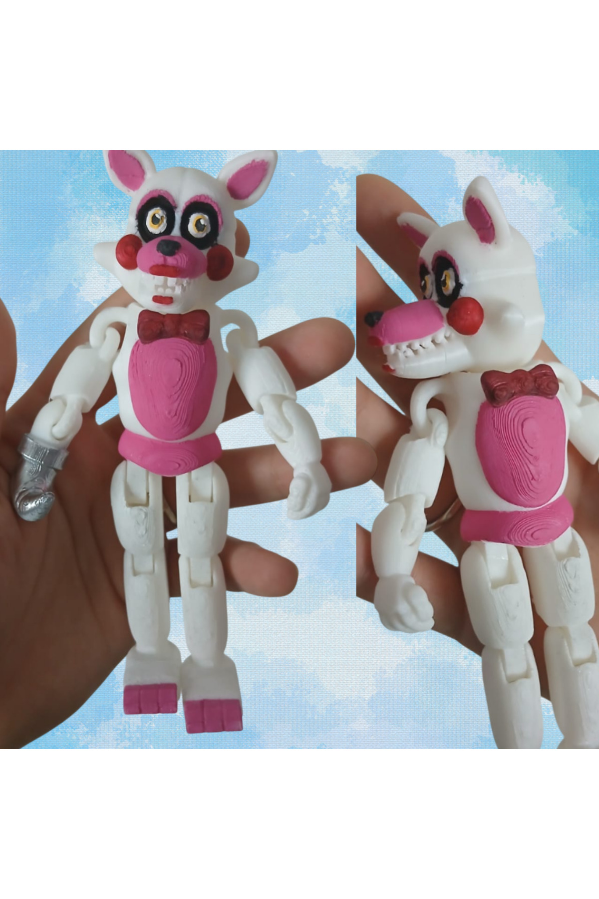 Rüzgar Tasarım Fnaf Five Nights at Freddy's Toy Foxy Fnaf Eklemli