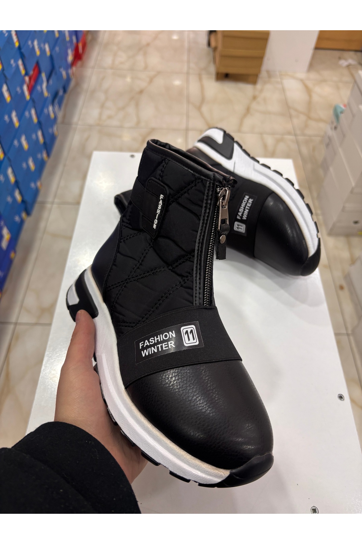 Gold Step kadın kar botu görsel 2