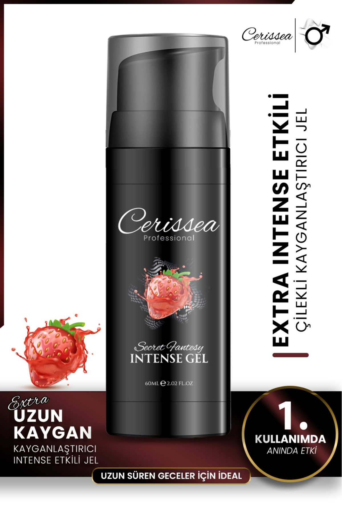 Cerissea Çilekli Kayganlaştırıcı Jel Su Bazlı - Fiyatı, Yorumları