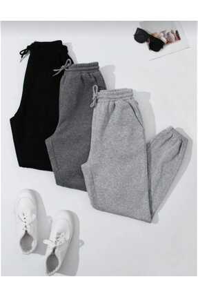 süprem moda (3) ADET ERKEK EŞOFMAN ALTI PAÇA LASTİKLİ CEPLİ RAHAT EŞOFMAN ALTI