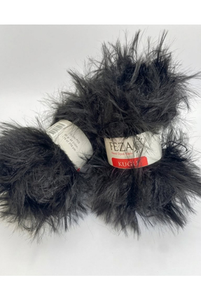 Feza Kuğu Tüylü Peluş Örgü İpi 2’li Paket – Yumuşak, Hacimli, Battaniye ve Be...