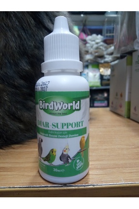 pet BİRDWORLD DIAR-SUPPORT 30 ml KUŞLAR İÇİN BAĞIRSAK SİSTEMİ DESTEĞİ DAMLASI