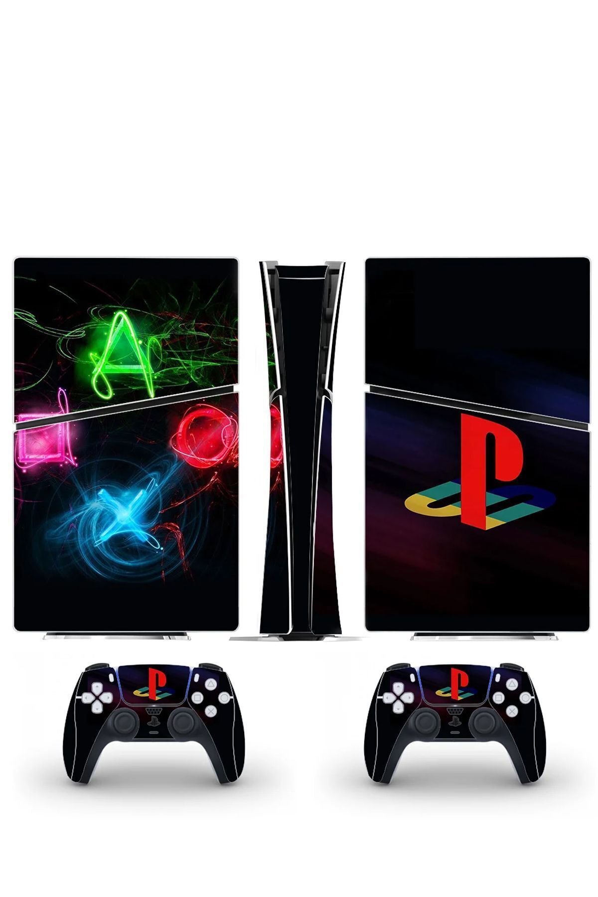 Artistic Playstation 5 Slim Digital Version Sticker Plating Set