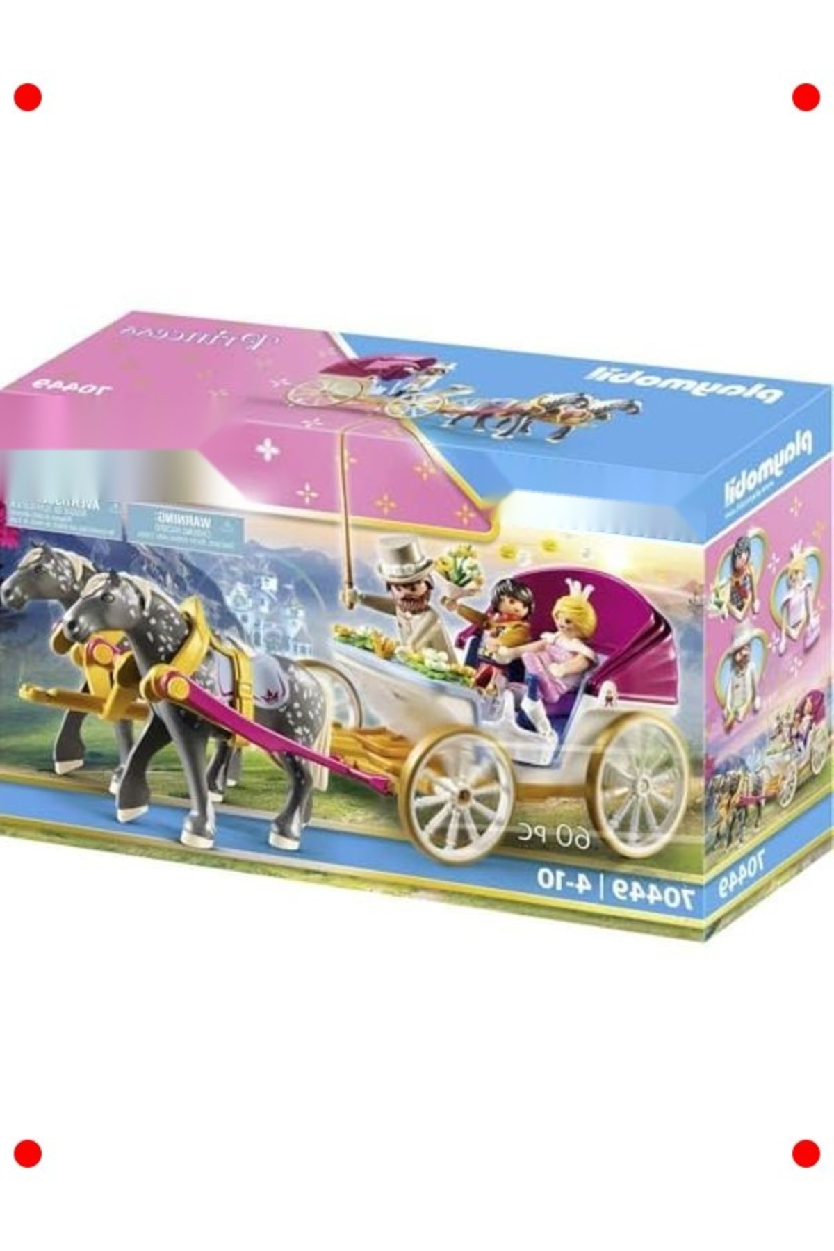 ست بازی جادویی پرنسس با اسب و کالسکه (۴ سال به بالا)