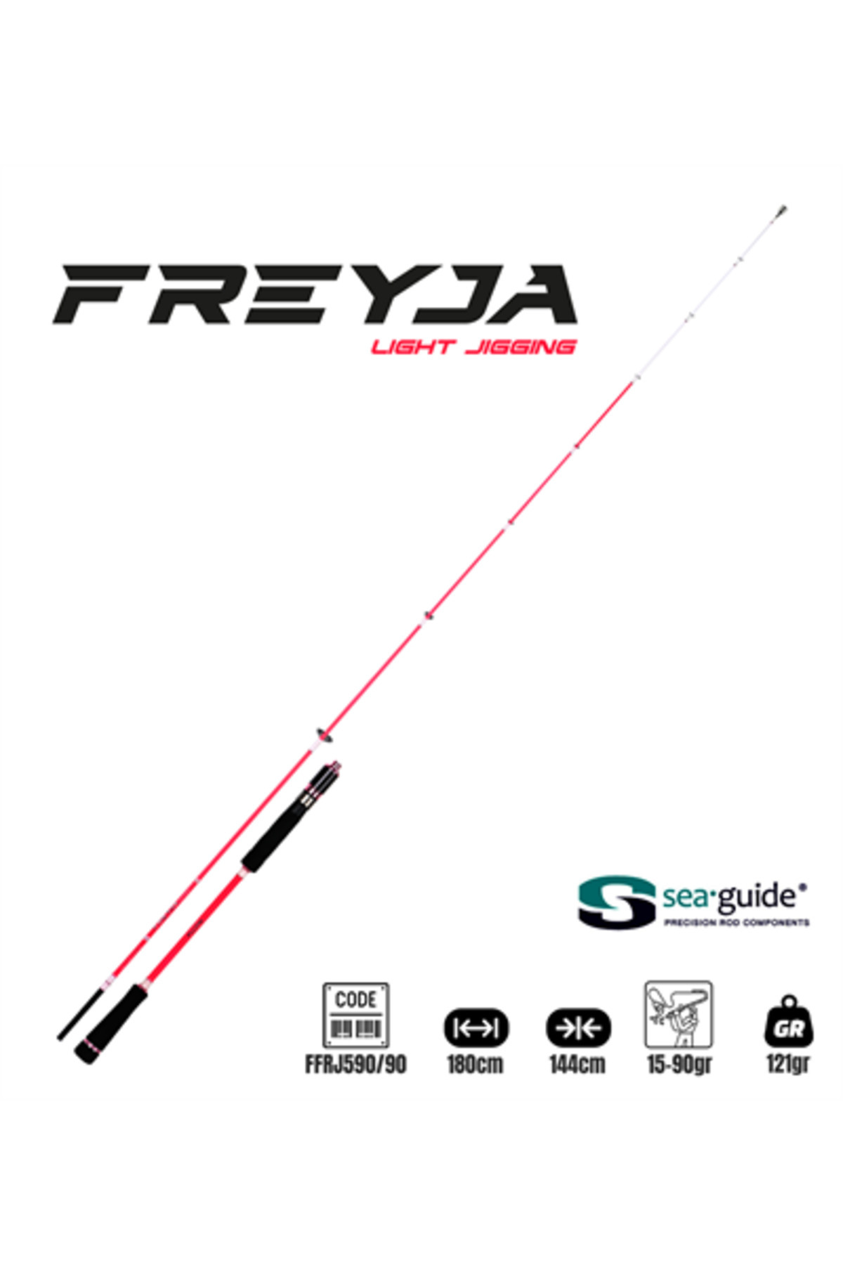 Fujin Freyja Light Jigging 180cm 15-90gr Jig Kamış - Fiyatı, Yorumları