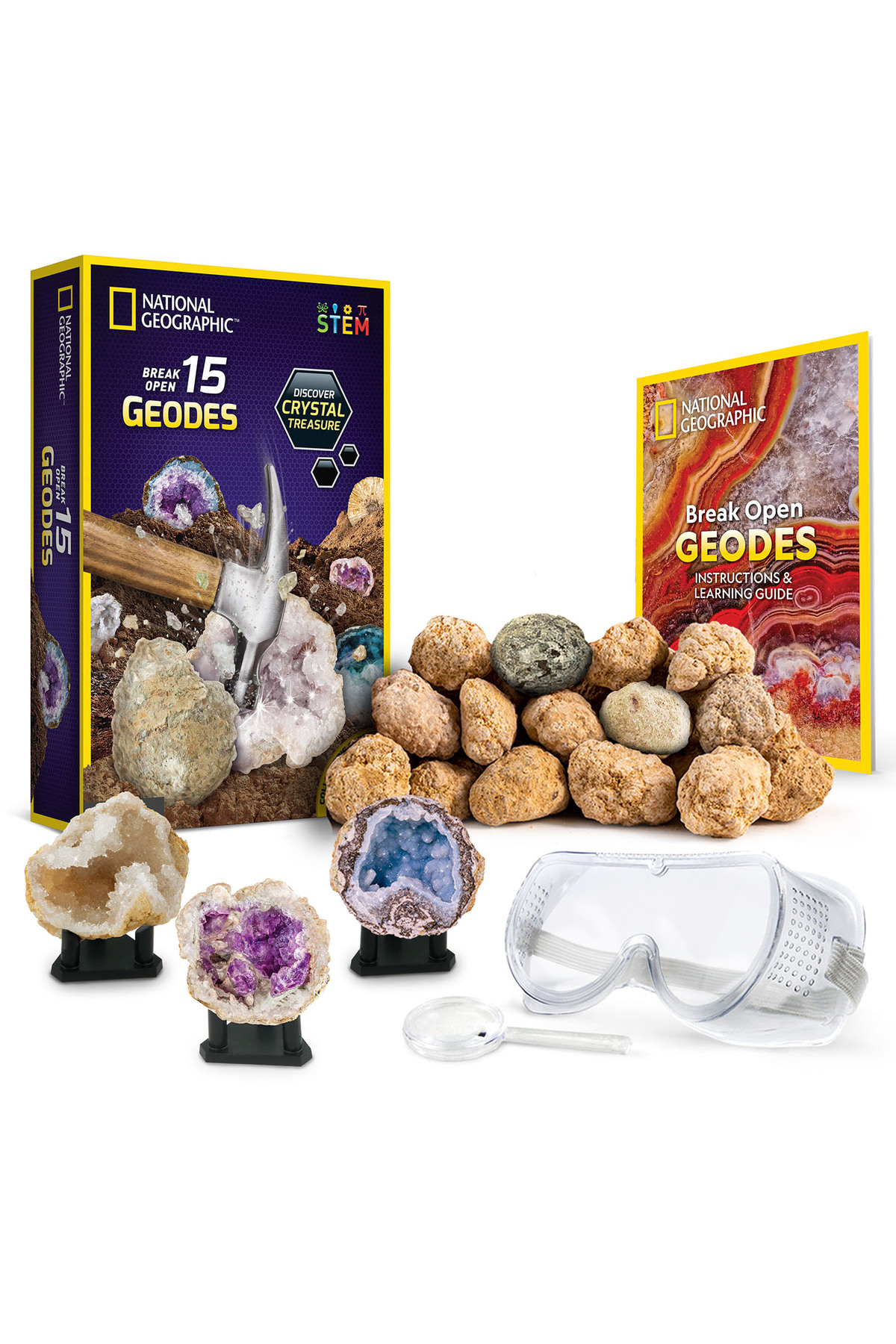 شکافتن ۱۵ گویه‌ی سنگ‌آهک