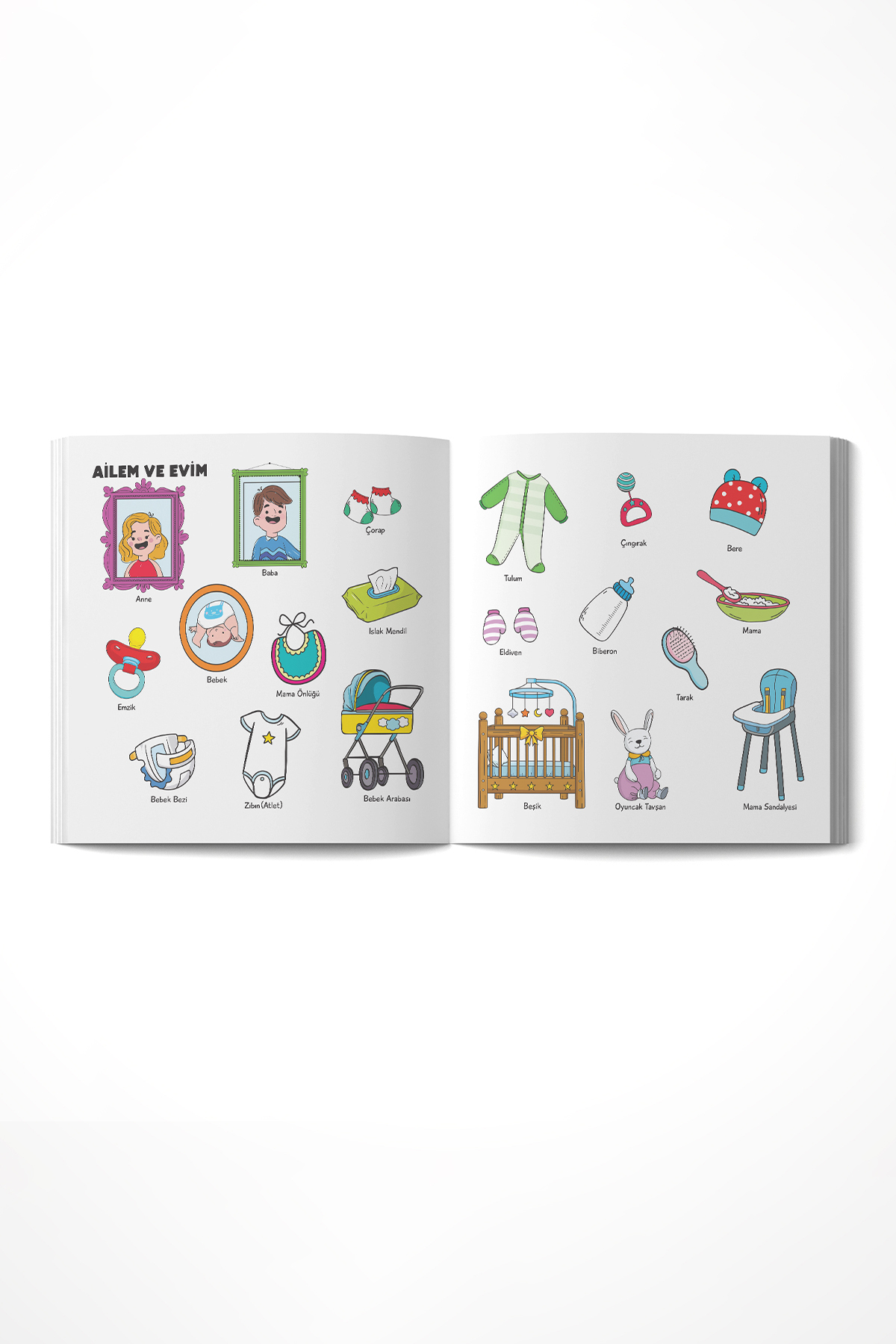 Çocuk Akademi Bebeğimin İlk 100 Kelimesi fotoğrafı 2 (önizleme)