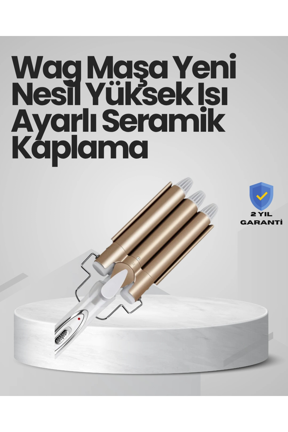 Bukle Saç Maşası – Kolay Kullanım, Sağlıklı Bukleler yüksek ısılı