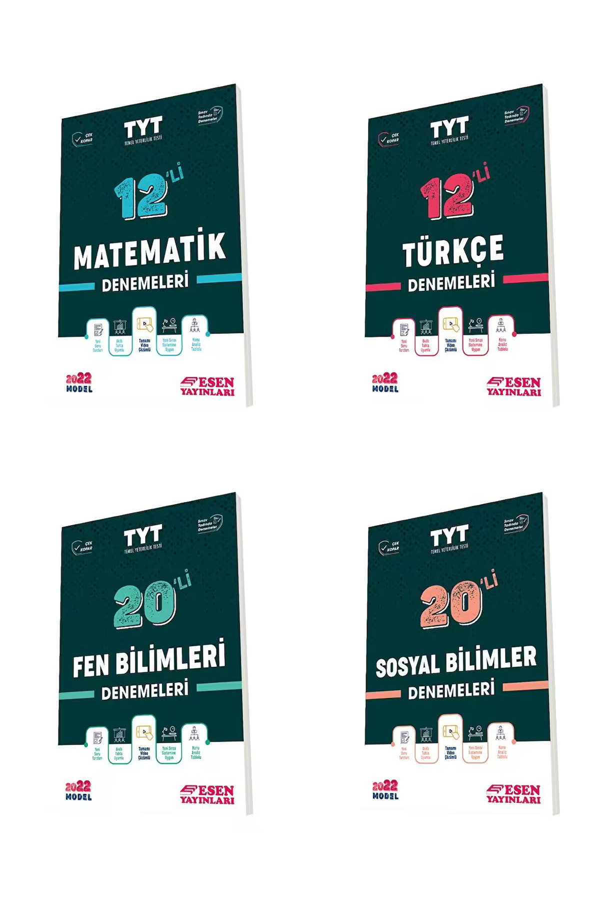 Esen Yayınları Tyt Branş Deneme Seti - Fiyatı, Yorumları