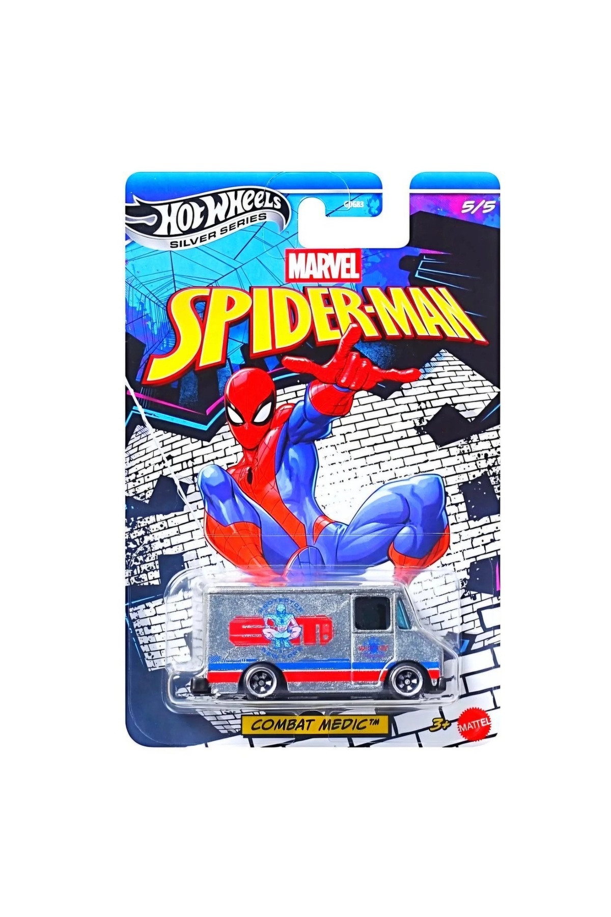 HOT WHEELS 2026 Silver Series #5 Chase Combat Medic GDG83 - Fiyatı