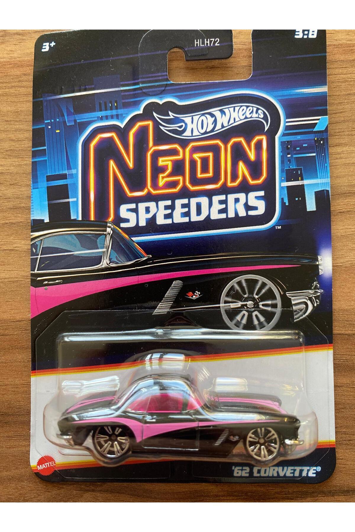 HOT WHEELS Neon Speeders '62 Corvette HLH72 - Fiyatı, Yorumları