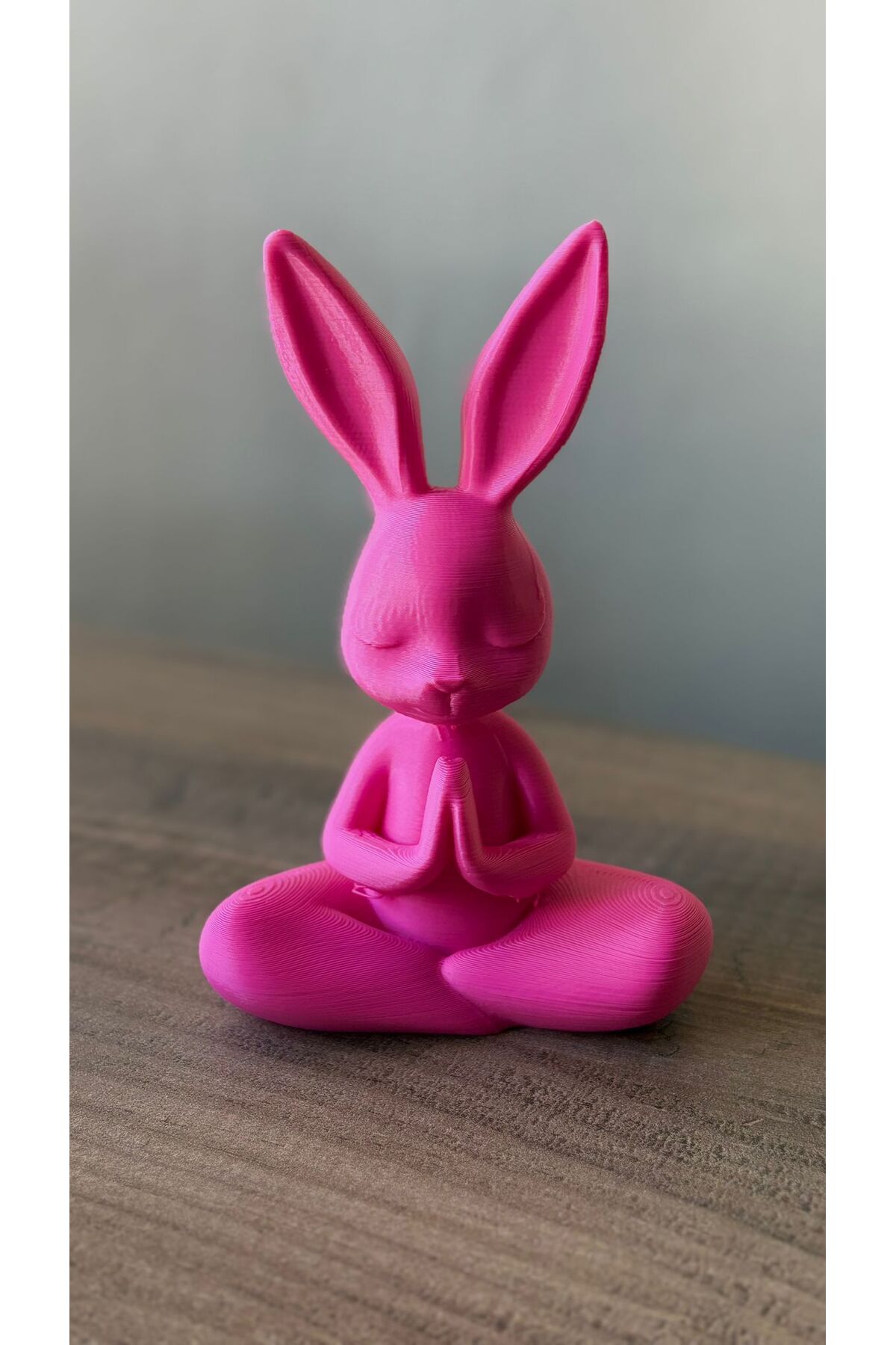 Bunny Yoga Rabbit Decorative Product , Modern Home & Office decoration Product , 6 x 12