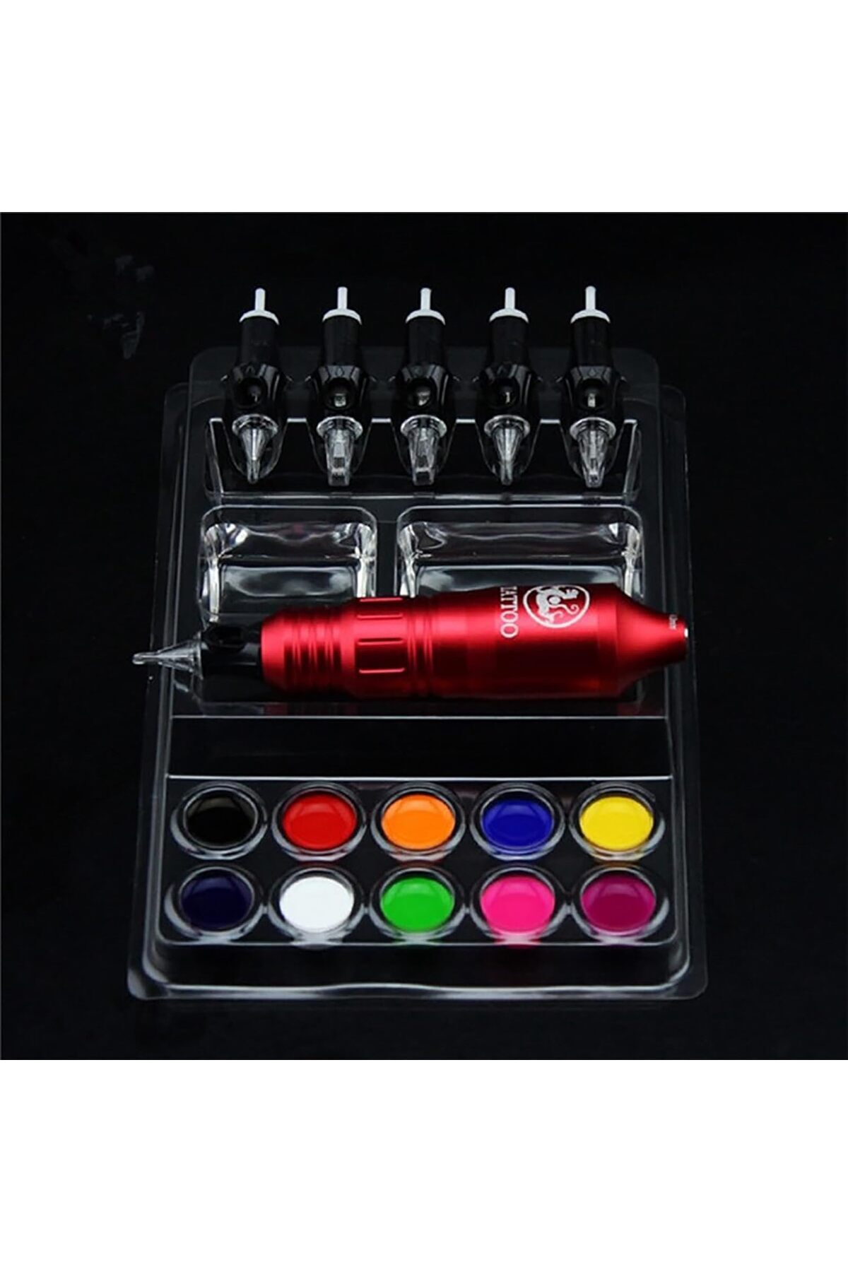 Dövme Boya Pota Organizer Cev Ink Tray (20'Li Steril Paket) — تصویر 5 از 8